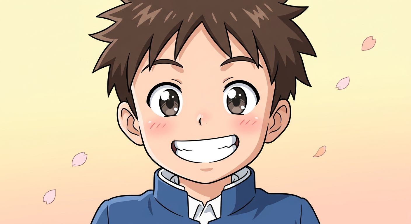 Anime sample portrait