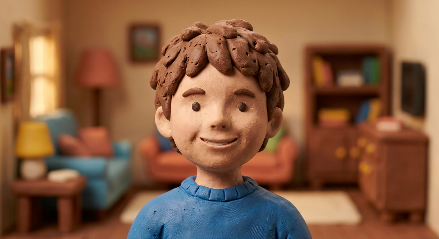Claymation sample portrait