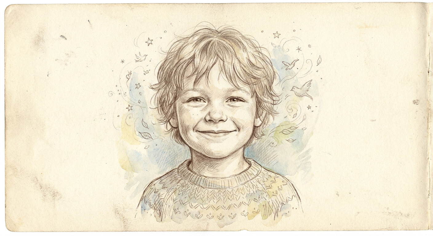 Pencil Sketch sample portrait
